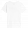 Koszulka T-shirt dziecięcy 4F JAW23TTSHM0794 biała