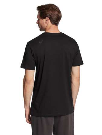 T-shirt 4F Koszulka Męska H4Z22 TSM353 czarny