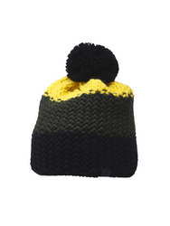 Czapka Zimowa z pomponem chłopięca 4F JAW23ACAPM279 limonka