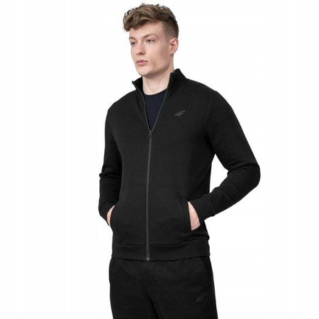 Bluza Męska rozpinana 4F AW23TSWSM693 czarna