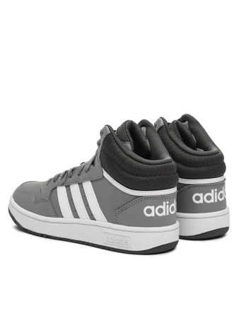 Buty dziecięce adidas IF2721 HOOPS 3.0 MID szare