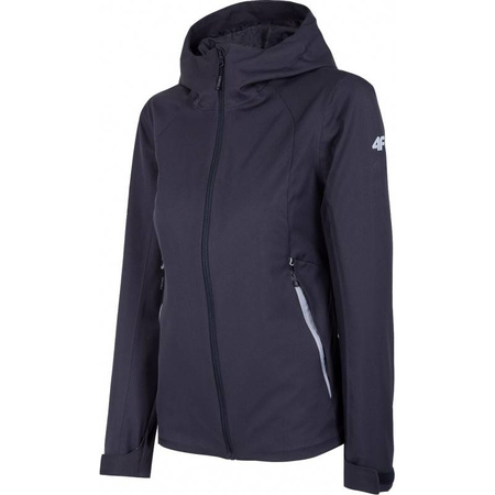 Kurtka Przeciwdeszczowa Damska 4f H4L22 KUD001 granat