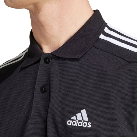 Koszulka męska adidas polo czarna IC9310