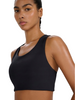 Biustonosz treningowy 4F 4FWMM00USBAF213 czarny
