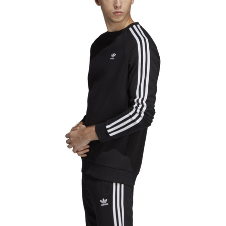 ADIDAS DV1555 BLUZA 3-STRIPES CREW CZARNY