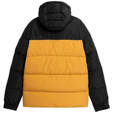 Kurtka Zimowa puchowa Męska 4F H4Z22 KUMP009 żółta