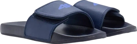 Klapki chłopięce dziecięce 4FJRMM00FSLIM012 granat