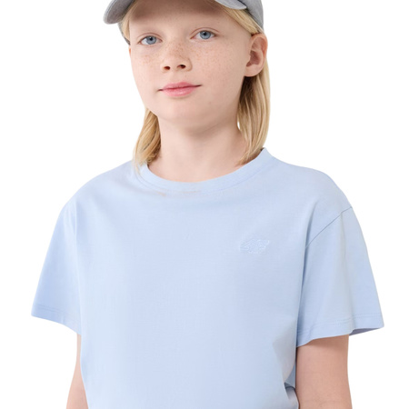 Koszulka chłopięca t-shirt 4FJWSS25TTSHM2324 niebieski