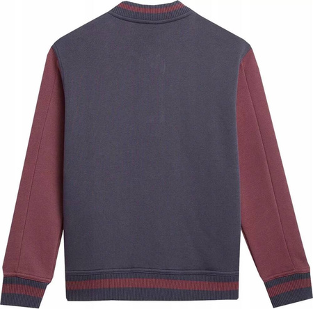 Bluza dresowa bejsbolówka chłopięcaTSWSM635 granat