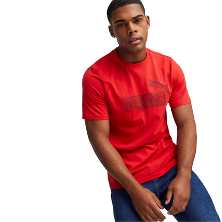 Koszulka Męska Puma czerwona 67447311