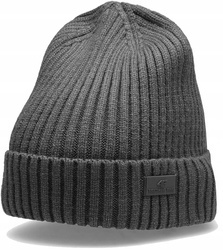 Czapka Zimowa Męska 4F szara H4Z21 CAM003