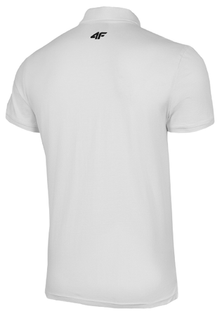 Koszulka Męska 4F Polo H4L22-TSM355 biała