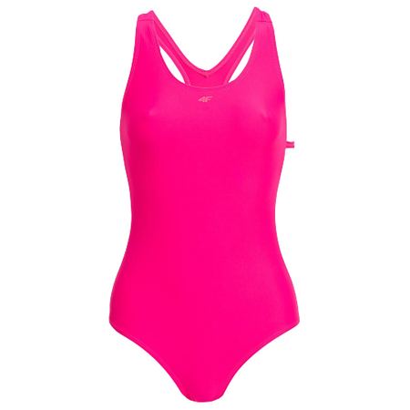 Damski Strój Kąpielowy Jednoczęściowy 4F SS23USWSF023 fuksja