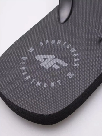 Męskie japonki klapki 4F 4FMM00FFLIM026A czarny