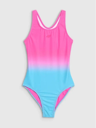 Kostium kąpielowy jednoczęściowy dziewczęcy 4FJWSS25USWSF093 multikolor