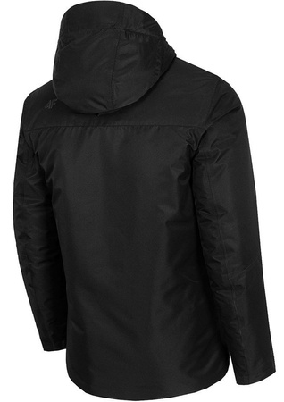 KURTKA MĘSKA ZIMOWA 4F H4Z19-KUM006 CZERŃ