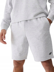 Spodenki dresowe męskie 4FWMM00TSHOM543 szare