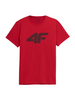 Koszulka T-shirt Męski 4F 4FSS23 TTSHM537 czerwony