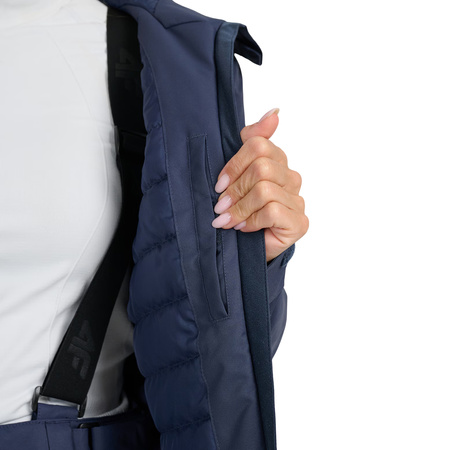 Kurtka narciarska damska 4FWAW25TTJAF0954 granat