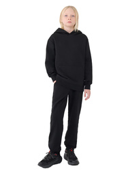 Spodnie dresowe chłopięce 4FJWMM00TTROM1188 czarny