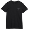 Koszulka męska t-shirt 4F 4FWSS25TTSHM1974 czarny