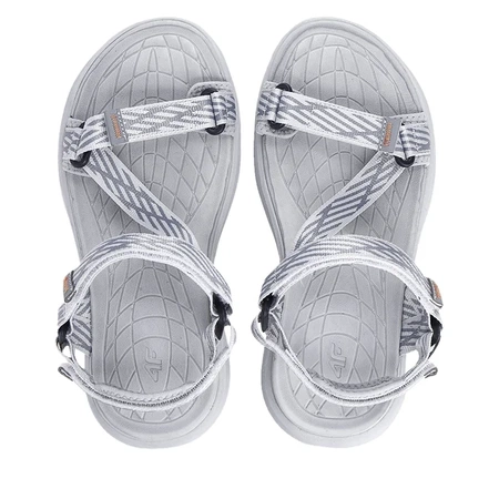 Sandały damskie 4F PATHWAY RSS24FSANF049 szare