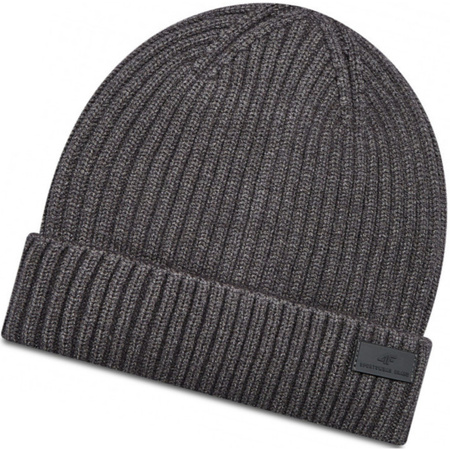 Czapka Zimowa Męska 4F szara H4Z21 CAM003