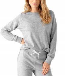 Bluza Damska 4F bez kaptura H4L22 BLD350 szara