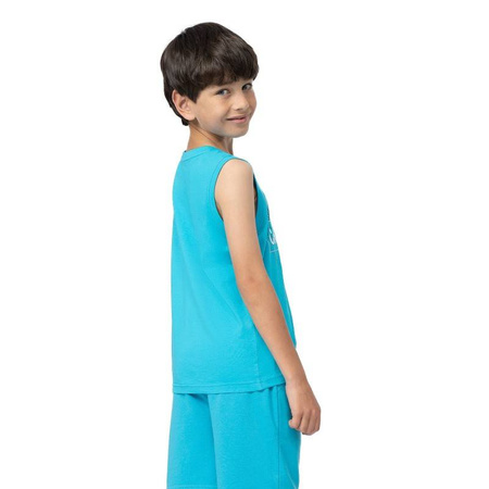 Koszulka Dziecięca 4F turkusowa 4FJSS23-TTSHM287