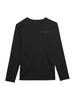 Longsleeve męski 4F 4FWMM00TLONM375 czarny