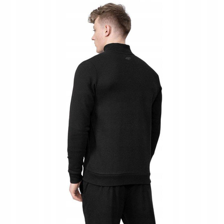 Bluza Męska rozpinana 4F AW23TSWSM693 czarna