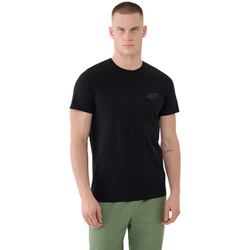 Koszulka męska t-shirt 4F 4FWSS25TTSHM1974 czarny