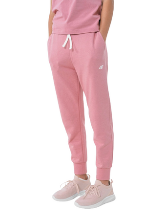 Spodnie Dziewczęce Dresowe 4F HJZ22-JSPDD001 róż