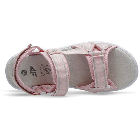 Sandały Dziewczęce 4F HJL21-JSAD001 RÓŻ