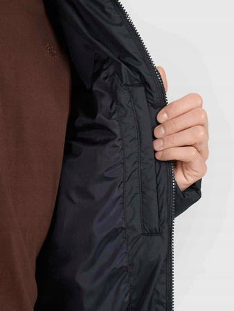 Kurtka puchowa zimowa męska 4F czarna 4FRAW25TDJAM0707