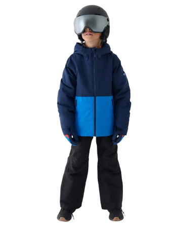 Kurtka dziecięca zimowa narciarska 4F 4FJWAW24TTJAM533 granat