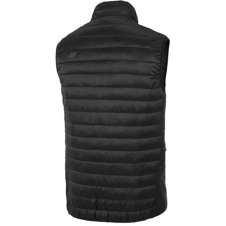 Bezrękawnik Pikowany Kamizelka Puchowa Męski 4F H4L22 KUMP001 czarny
