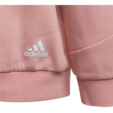 Bluza dziewczęca z kapturem adidas HE1923