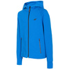 Bluza chłopięca 4F z kapturem HJL22 JBLM005 kobalt