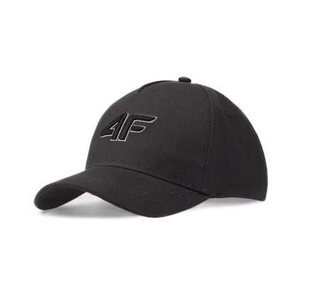 Dziecięca czapka z daszkiem 4F 4FJWSS25ACABU388 antracyt