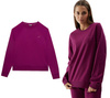 Bluza damska wkładana przez głowę 4FWSS24TSWSF0954 fiolet
