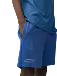 Krótkie Spodenki Męskie Dresowe niebieski 4FSS23-TSHOM054