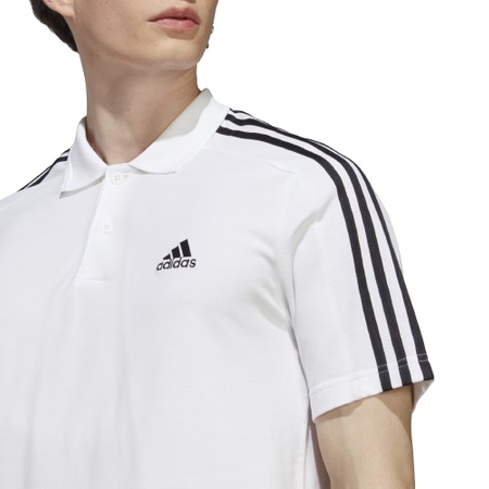 Koszulka polo adidas męska bawełniane biały IC9312