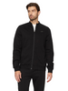 Męska bluza dresowa rozpinana bez kaptura 4FWMM00TSWSM1463 czarny