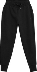 Spodnie Damskie Dresowe 4F H4L22-SPDD350 CZARNY