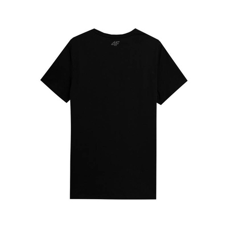 Koszulka Męska 4F czarny 4FSS23-TTSHM309
