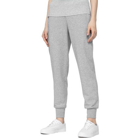 Spodnie Damskie Dresowe 4F H4L22-SPDD350 SZARE