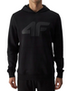 Bluza męska z kapturem 4F 4FWMM00TSWSM1464 czarna