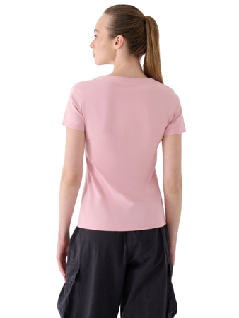 Koszulka damska 4F 4FWMM00TTSHF1846 różowa