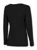 Koszulka z długim rękawem Longsleve Damski 4F H4Z22 TSDL350 czarny